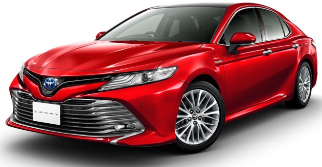 2018 Toyota Camry unveiled for the Japanese market