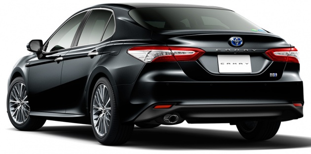 2018 Toyota Camry unveiled for the Japanese market