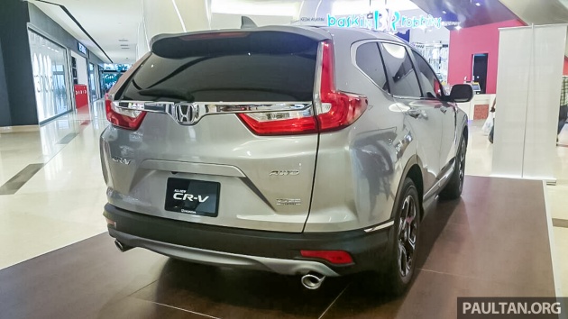 2017 Honda CR-V 1.5 VTEC Turbo previewed in M’sia