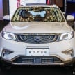 Geely Boyue SUV makes first Malaysian appearance