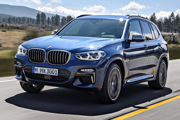 G01 BMW X3 unveiled – new engines, tech, M40i model