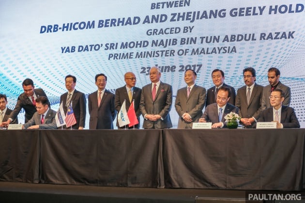 Proton-Geely partnership – definitive agreement inked