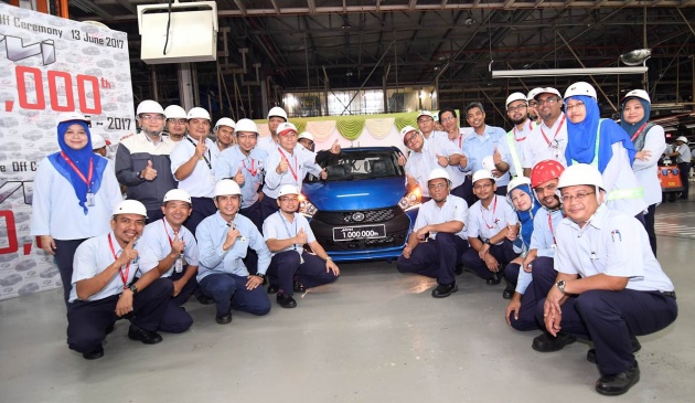 Perodua Myvi sudah capai satu juta unit produksi