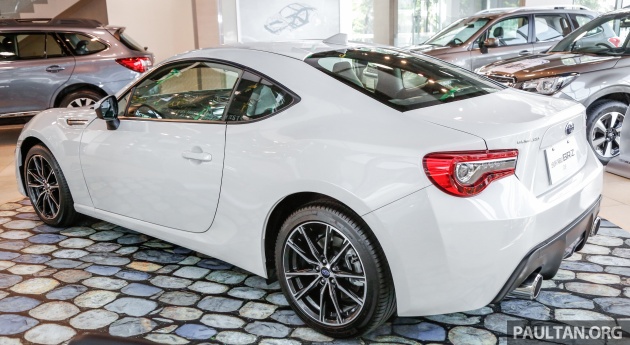 Subaru BRZ facelift officially launched in Malaysia – six-speed manual priced at RM224k, auto for RM231k