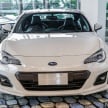 2022 Subaru BRZ – live photos of 2nd-gen sports car in Malaysia; 2.4L boxer with 237 PS, 250 Nm; EyeSight