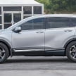 2017 Honda CR-V launched in Malaysia – three 1.5L Turbo, one 2.0L NA, priced from RM142k to RM168k