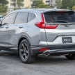 2017 Honda CR-V launched in Malaysia – three 1.5L Turbo, one 2.0L NA, priced from RM142k to RM168k