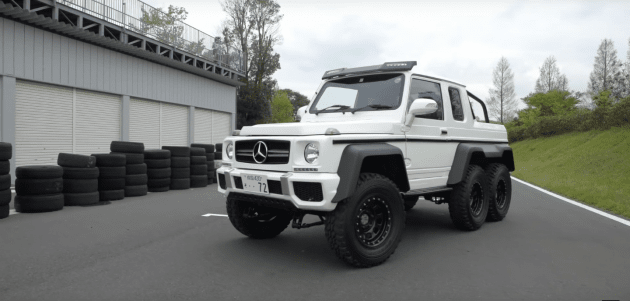 Replika Mercedes-AMG G63 6×6 dari Suzuki Jimny oleh pelajar Nihon Automotive Technology School