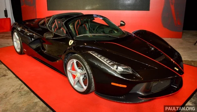 Ferrari 70th anniversary celebrations launched in Malaysia – LaFerrari Aperta makes first local debut