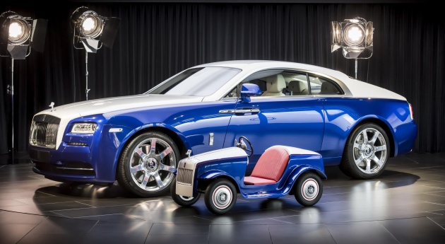 Purata umur pelanggan Rolls-Royce adalah 45 tahun