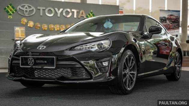 Toyota 86 facelift now in Malaysia – RM258k to RM264k