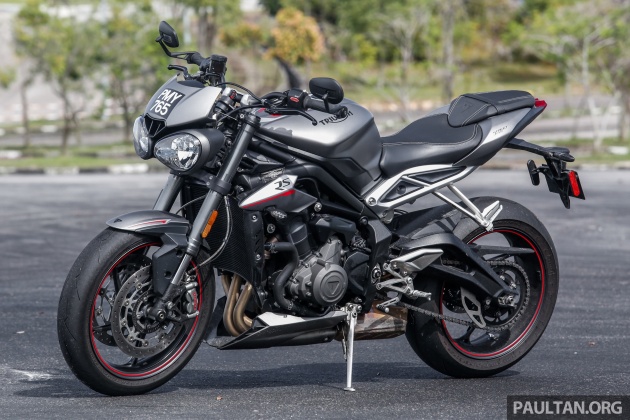 TUNGGANG UJI: Triumph Street Triple RS765 – punya keseimbangan baik, prestasi terus berkemampuan