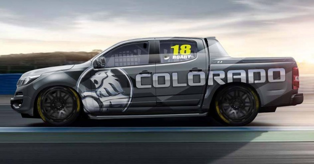 Holden Colorado set to race in 2018 SuperUtes series