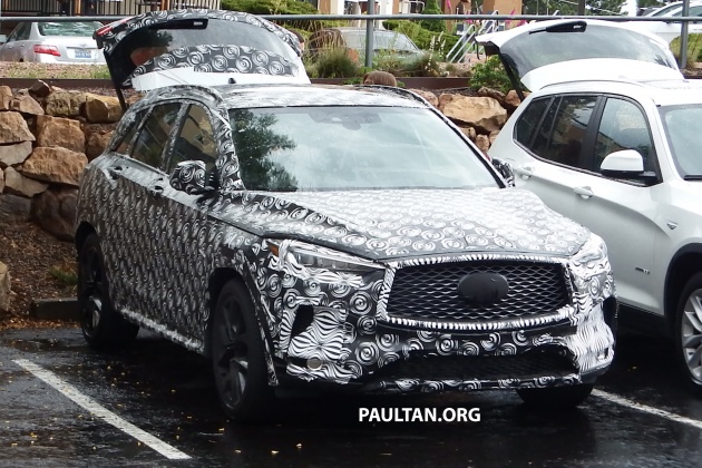 SPIED: New Infiniti QX50 sheds camo, shows interior