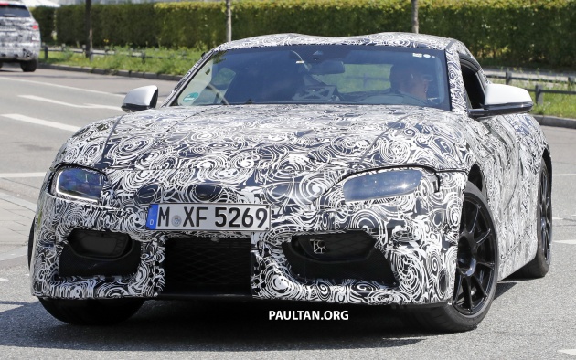 SPIED: 2018 Toyota Supra wearing full-LED headlights