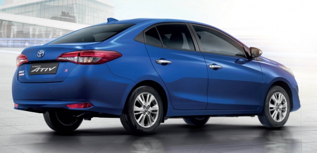 Toyota Yaris Ativ dilancarkan di Thailand – 1.2L, 7-beg udara dan VSC untuk semua varian, bermula RM60k