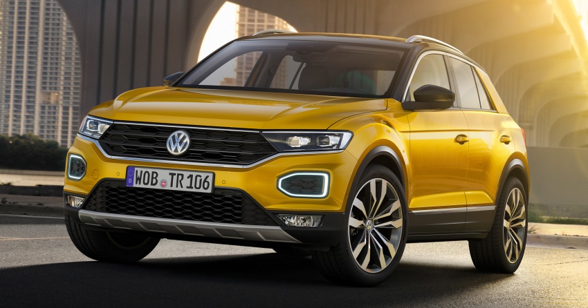 Volkswagen T-Roc revealed – MQB-based crossover 702548