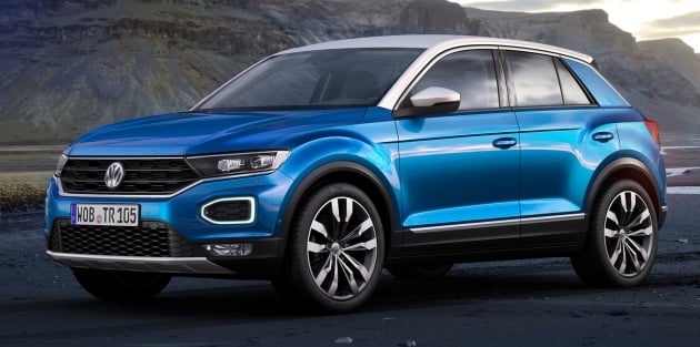 Volkswagen T-Roc revealed – MQB-based crossover