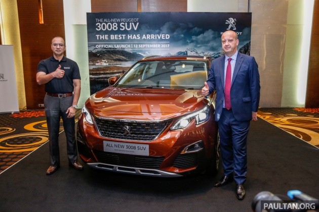 Peugeot 3008 2017 dilancarkan di M’sia – dari RM143k