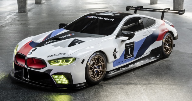 BMW M8 GTE race car previews production model