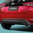 Toyota Yaris facelifted in Thailand – Ativ-style front and cabin, 7 airbags and VSC standard, from RM60k