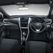 Toyota Yaris facelifted in Thailand – Ativ-style front and cabin, 7 airbags and VSC standard, from RM60k