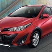 Toyota Yaris facelifted in Thailand – Ativ-style front and cabin, 7 airbags and VSC standard, from RM60k