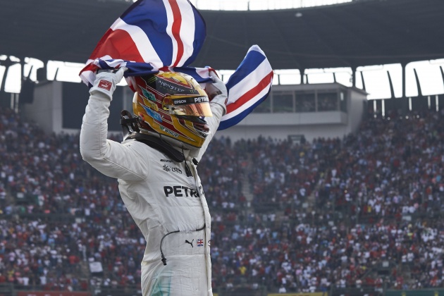 Lewis Hamilton wins fourth F1 world championship