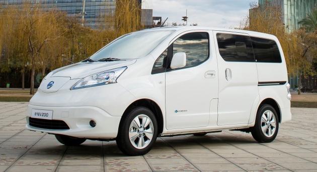 Nissan e-NV200 gets 40 kWh battery, 60% longer range
