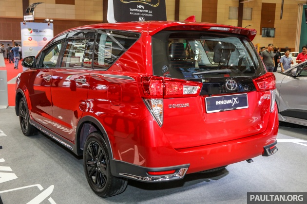 Toyota Innova 2.0X kini varian tertinggi –  kit badan baharu, lampu LED, tempat duduk kapten, RM132,800