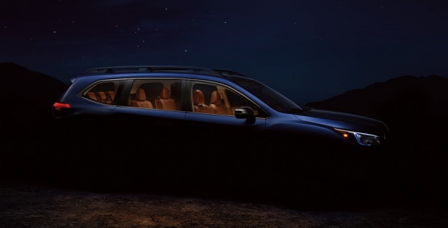 Subaru Ascent seven-seat SUV teased, debuts Nov 28