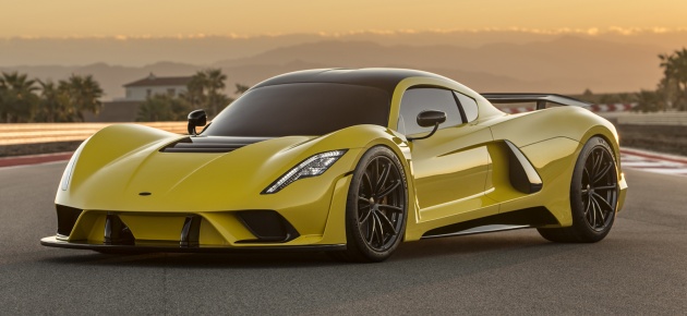Hennessey Venom F5 – 1,600 hp, 1,338 kg, RM6.7 juta