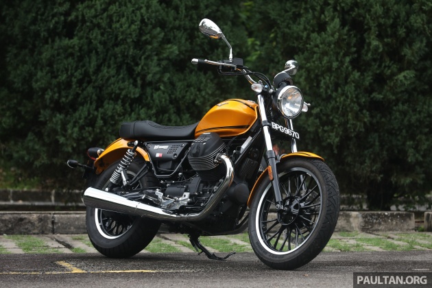 TUNGGANG UJI: Moto Guzzi V9 Roamer ada karekter unik, beri kepuasan dengan tunggangan gaya santai