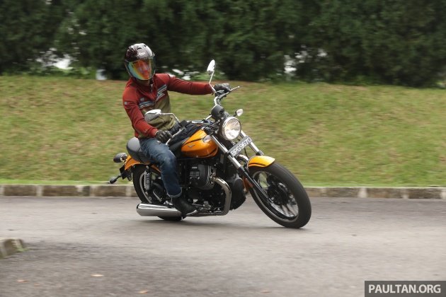 TUNGGANG UJI: Moto Guzzi V9 Roamer ada karekter unik, beri kepuasan dengan tunggangan gaya santai