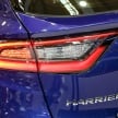 GALLERY: 2018 Toyota Harrier in Malaysia – facelift model, 231 PS 2.0L turbo, 5-year warranty, fr RM238k