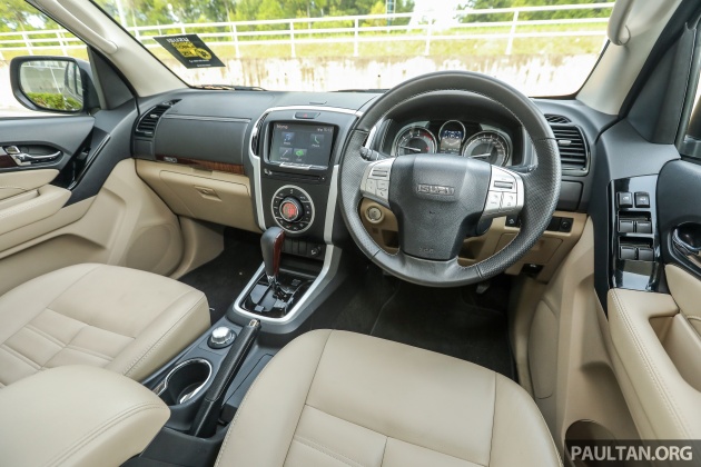 GALERI: Isuzu MU-X 2.5L 4WD facelift 2017 – cukup luas dan berkuasa, tetapi bukan untuk semua orang