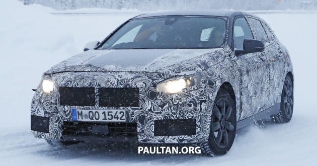 SPYSHOTS: BMW 1 Series goes testing out in the cold