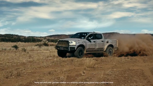 VIDEO: Ford dedah lagi video teaser Ranger Raptor – diberikan mod ‘Baja’; bakal dijana enjin diesel?