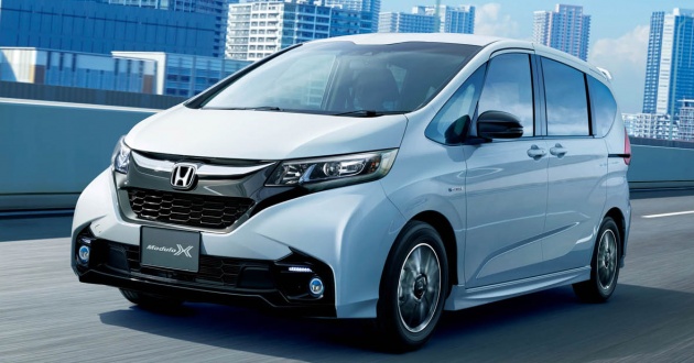 Honda Freed Modulo X officially launched in Japan