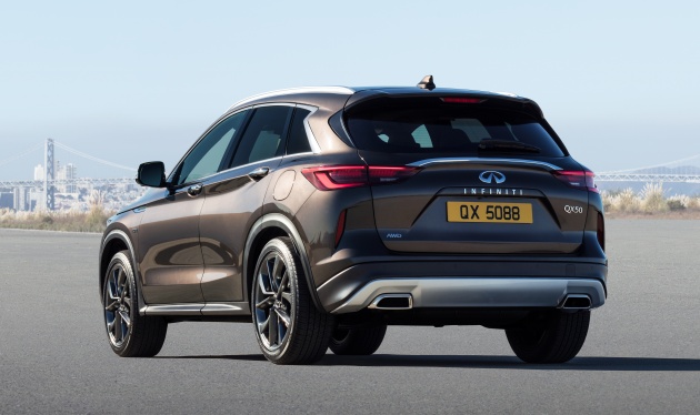 Infiniti QX50 – second-gen launched in Los Angeles
