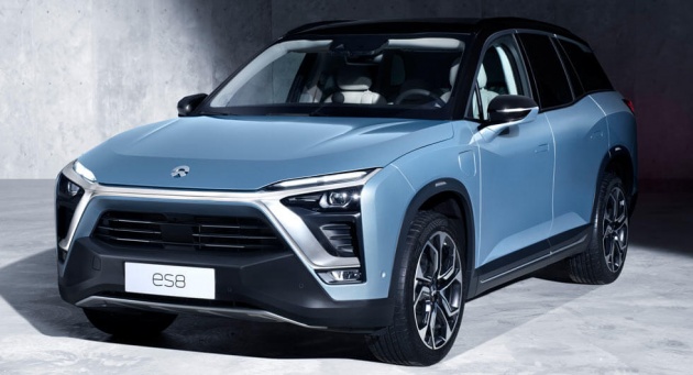 Nio ES8 – SUV elektrik 643 hp, 352 km satu cas penuh