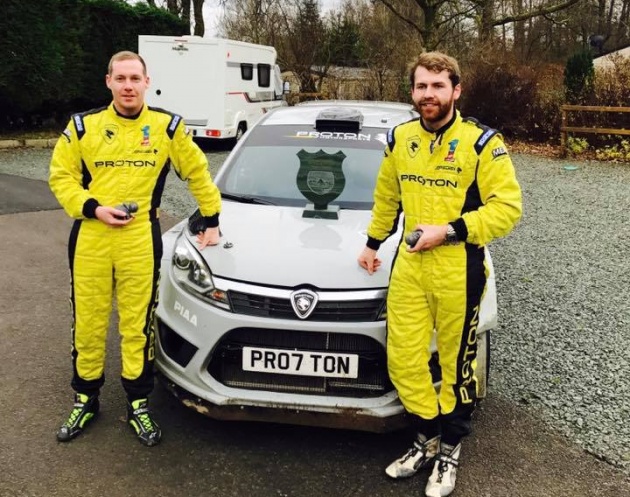 Proton Iriz R5 juara Grizedale Stages Rally 2017!