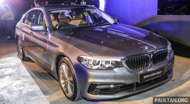 BMW 530e iPerformance plug-in hybrid dilancarkan di Malaysia – 252 hp, 0-100 km/j dalam 6.2 saat, RM344k