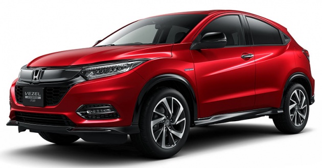 Honda HR-V facelift shown, Japan debut on Feb 15