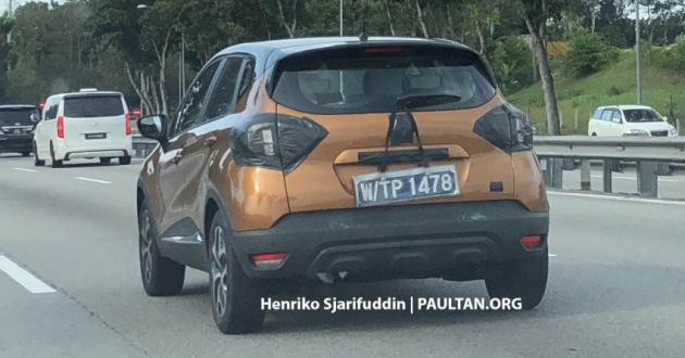 SPYSHOT: Renault Captur facelift 2018 dilihat di M’sia