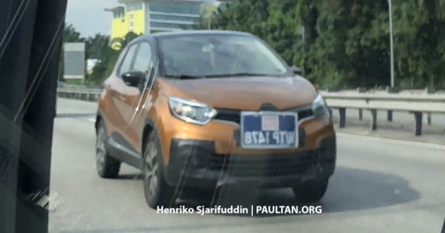 SPYSHOT: Renault Captur facelift 2018 dilihat di M’sia