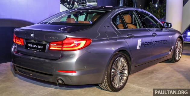 BMW 530e iPerformance plug-in hybrid dilancarkan di Malaysia – 252 hp, 0-100 km/j dalam 6.2 saat, RM344k