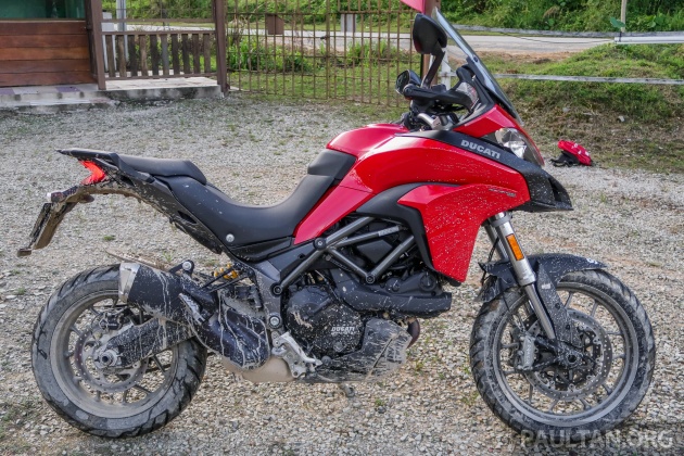 TUNGGANG UJI: Ducati Multistrada 950 – tidak seliar abangnya, mudah dikawal termasuk di jalan offroad
