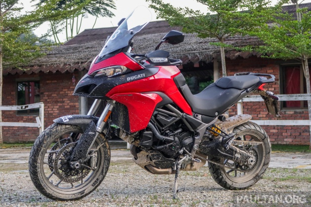 TUNGGANG UJI: Ducati Multistrada 950 – tidak seliar abangnya, mudah dikawal termasuk di jalan offroad