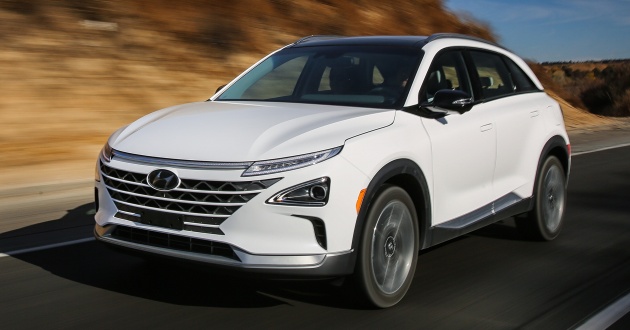 2019 Hyundai Nexo hydrogen fuel-cell electric vehicle recalled in United States for fuel leak, potential fire risk